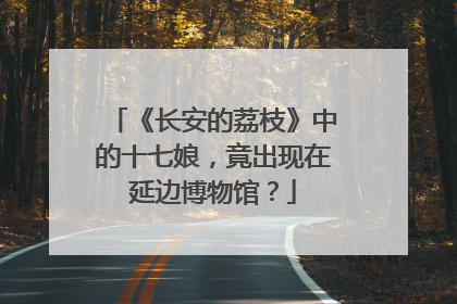 《长安的荔枝》中的十七娘，竟出现在延边博物馆？