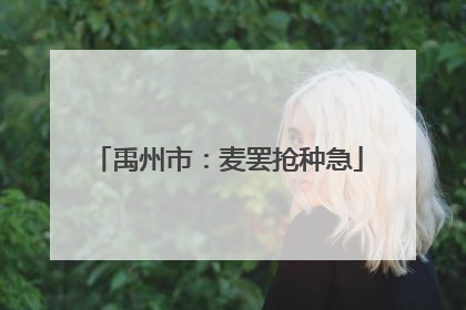 禹州市：麦罢抢种急