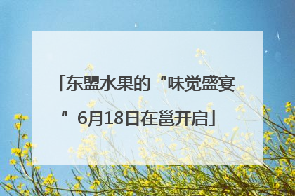 东盟水果的“味觉盛宴”6月18日在邕开启