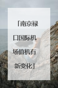 南京禄口国际机场值机有新变化