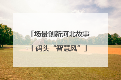 场景创新河北故事丨码头“智慧风”