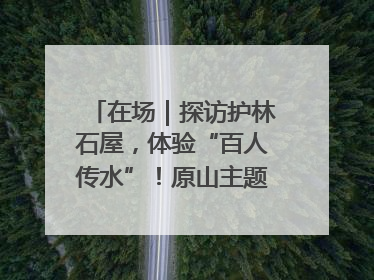 在场｜探访护林石屋，体验“百人传水”！原山主题党日活动“走新”更“走心”