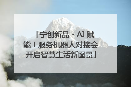 宁创新品・AI 赋能！服务机器人对接会开启智慧生活新图景
