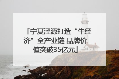 宁夏泾源打造“牛经济”全产业链 品牌价值突破35亿元