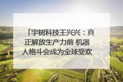 宇树科技王兴兴：真正解放生产力前 机器人格斗会成为全球受欢迎的赛事｜科技观察