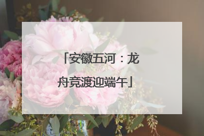 安徽五河：龙舟竞渡迎端午