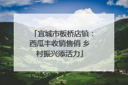 宜城市板桥店镇：西瓜丰收销售俏 乡村振兴添活力