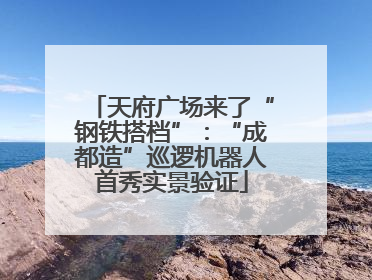 天府广场来了“钢铁搭档”：“成都造”巡逻机器人首秀实景验证