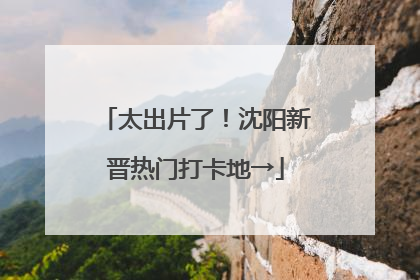 太出片了！沈阳新晋热门打卡地→