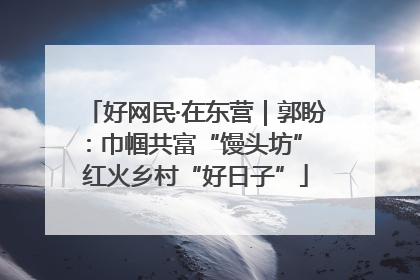 好网民·在东营｜郭盼：巾帼共富“馒头坊” 红火乡村“好日子”