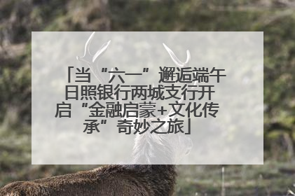 当“六一”邂逅端午 日照银行两城支行开启“金融启蒙+文化传承”奇妙之旅