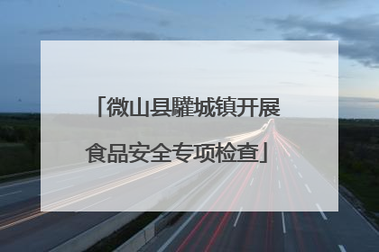 微山县驩城镇开展食品安全专项检查