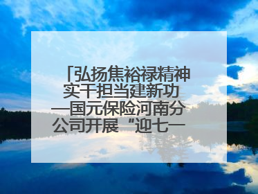 弘扬焦裕禄精神 实干担当建新功—国元保险河南分公司开展“迎七一”主题党日活动