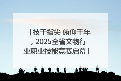 技于指尖 俯仰千年，2025全省文物行业职业技能竞赛启幕