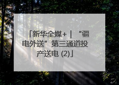 新华全媒+｜“疆电外送”第三通道投产送电 (2)
