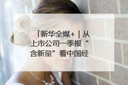 新华全媒+｜从上市公司一季报“含新量”看中国经济发展向“新”