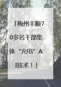 梅州丰顺70多名干部集体“充电”AI技术！