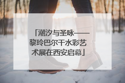 潮汐与圣咏——黎玲巴尔干水彩艺术展在西安启幕