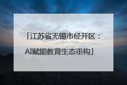 江苏省无锡市经开区：AI赋能教育生态重构