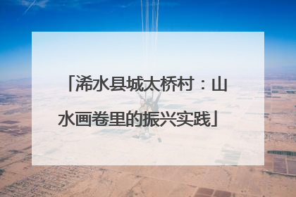 浠水县城太桥村：山水画卷里的振兴实践
