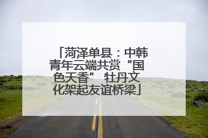 菏泽单县：中韩青年云端共赏“国色天香” 牡丹文化架起友谊桥梁