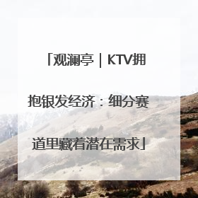 观澜亭｜KTV拥抱银发经济：细分赛道里藏着潜在需求