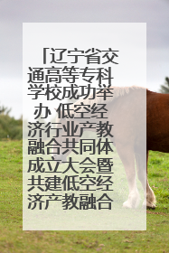 辽宁省交通高等专科学校成功举办 低空经济行业产教融合共同体成立大会暨共建低空经济产教融合新生态论坛