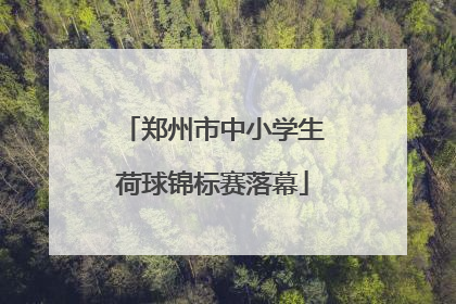 郑州市中小学生荷球锦标赛落幕