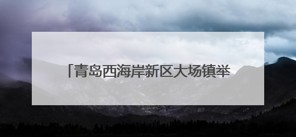 青岛西海岸新区大场镇举行“前河小院”共富项目（第一批）集中开业仪式