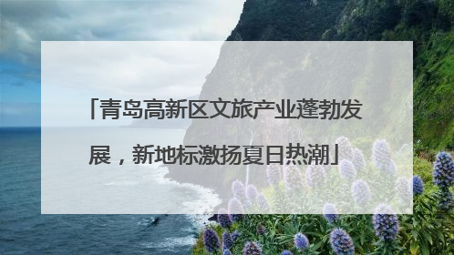 青岛高新区文旅产业蓬勃发展，新地标激扬夏日热潮