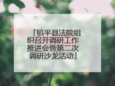 镇平县法院组织召开调研工作推进会暨第二次调研沙龙活动