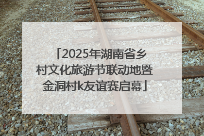 2025年湖南省乡村文化旅游节联动地暨金洞村k友谊赛启幕
